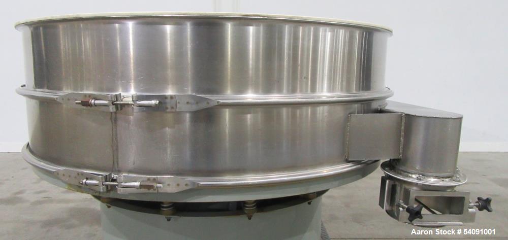 Used Macon MA60S88-DP Vibratory Separator | 60" SS Screens | Wet/Dry Processing