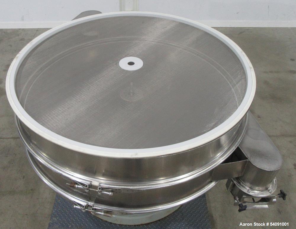 Used Macon MA60S88-DP Vibratory Separator | 60" SS Screens | Wet/Dry Processing