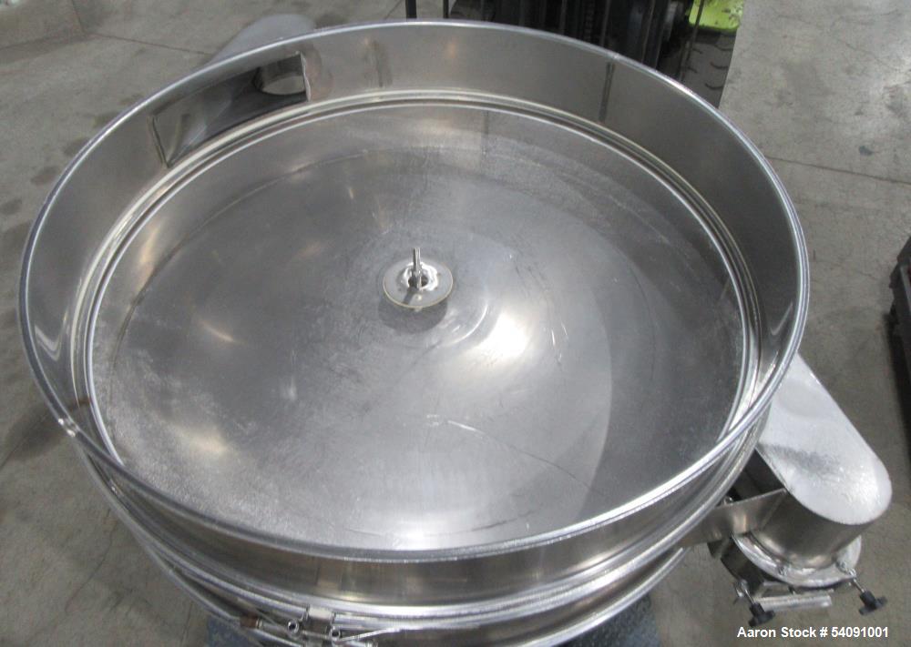 Used Macon MA60S88-DP Vibratory Separator | 60" SS Screens | Wet/Dry Processing