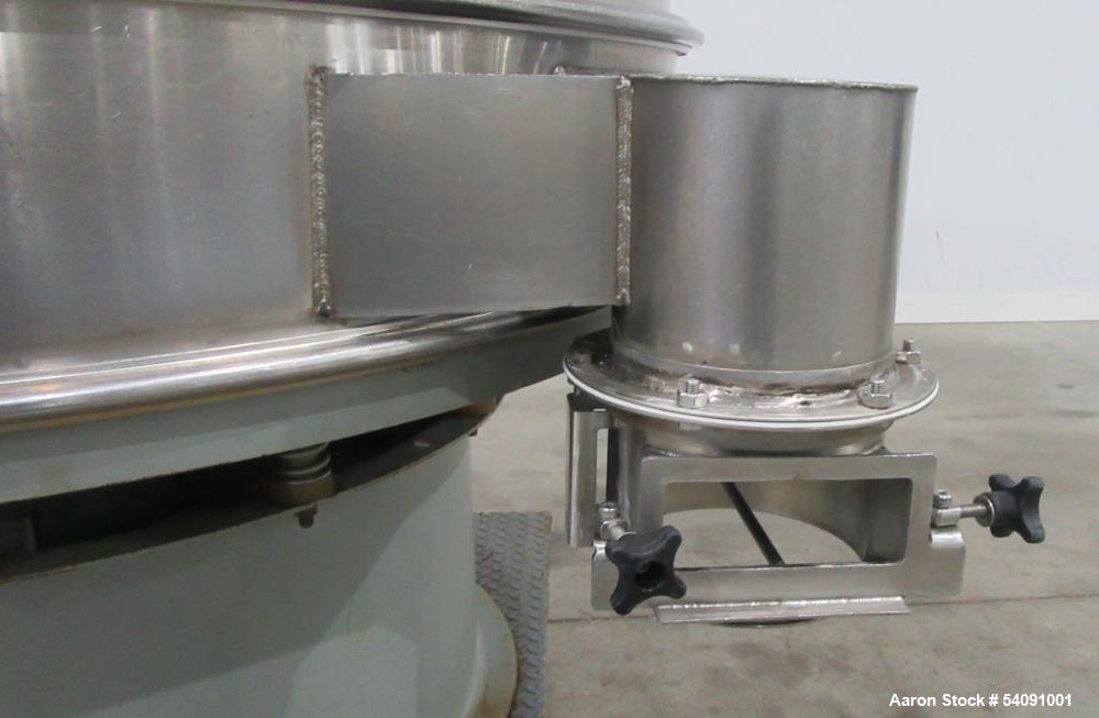 Used Macon MA60S88-DP Vibratory Separator | 60" SS Screens | Wet/Dry Processing