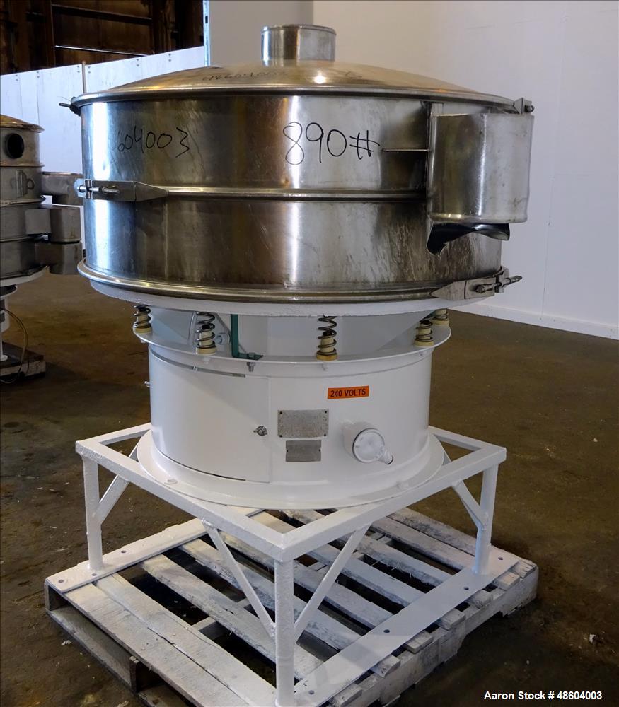 Used Macon Screener, 316 Stainless Steel.