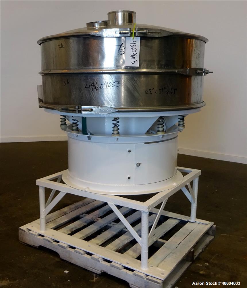 Used Macon Screener, 316 Stainless Steel.