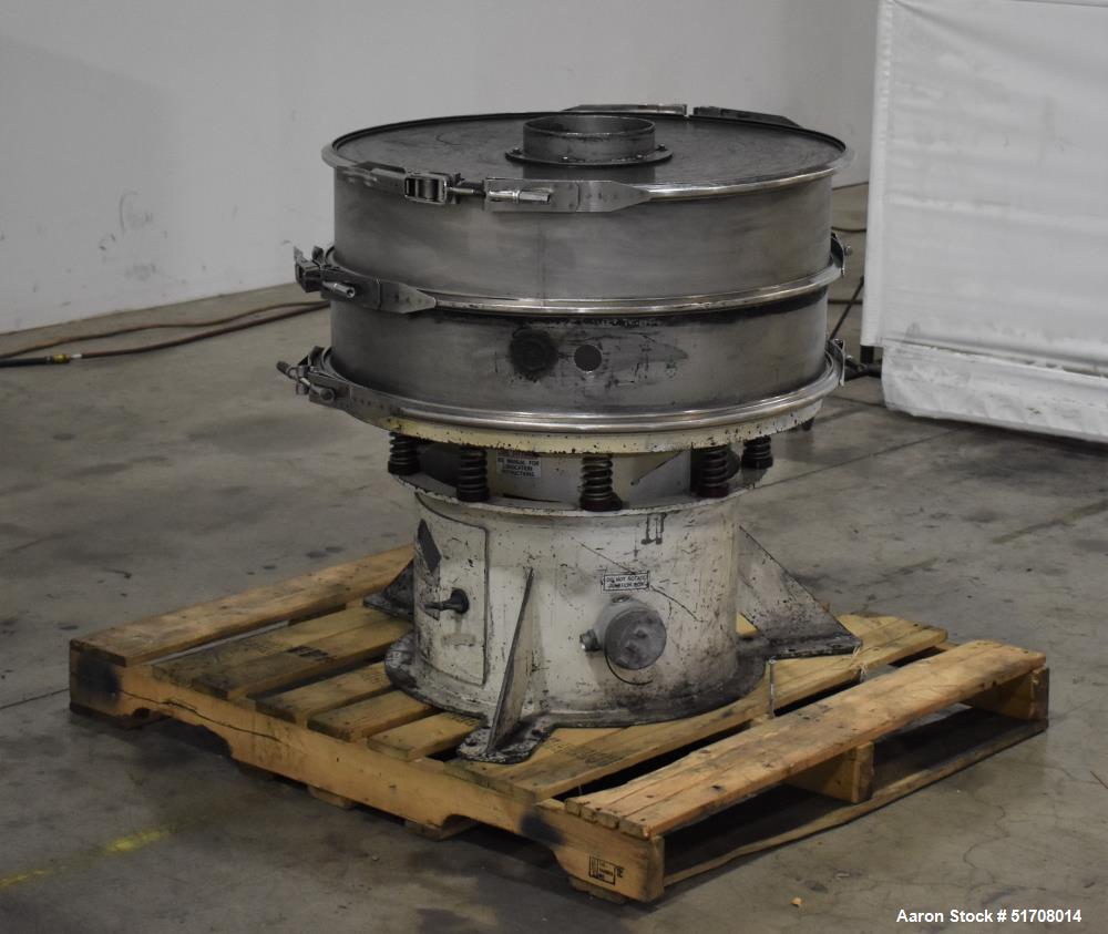 Macon 30" Diameter Single Deck Stainless Steel Screener