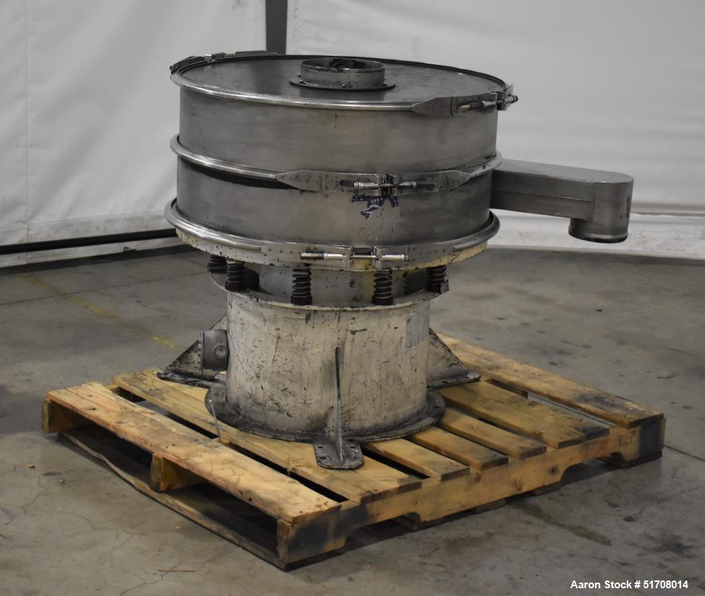 Macon 30" Diameter Single Deck Stainless Steel Screener