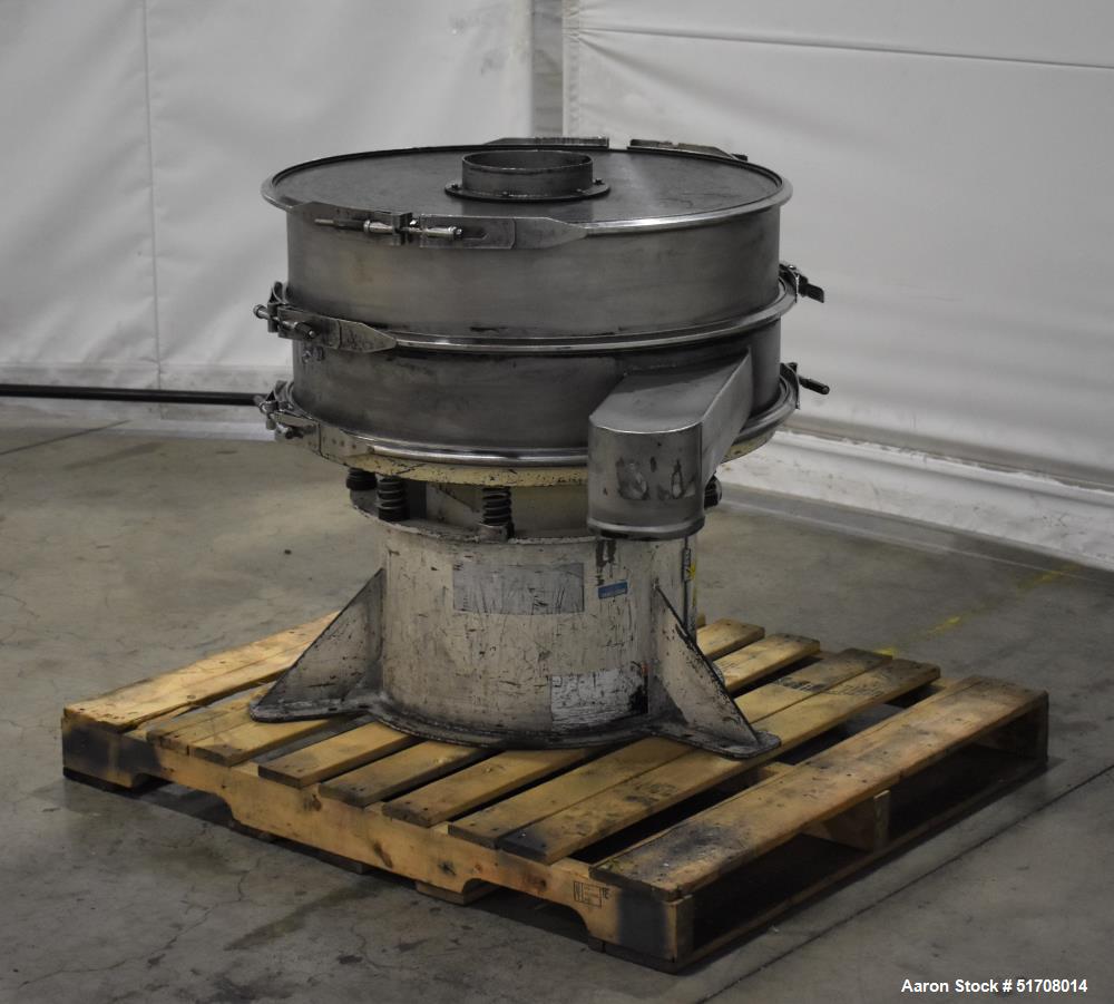 Macon 30" Diameter Single Deck Stainless Steel Screener
