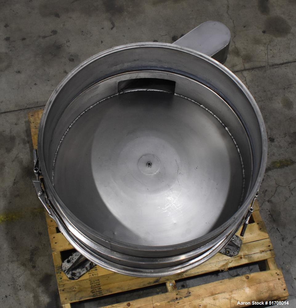 Macon 30" Diameter Single Deck Stainless Steel Screener