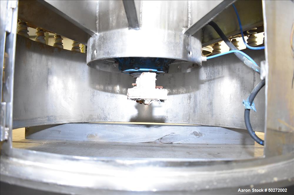 Used Microner 60" Screener, Model GS60-1HC-SS, 304 Stainless Steel.