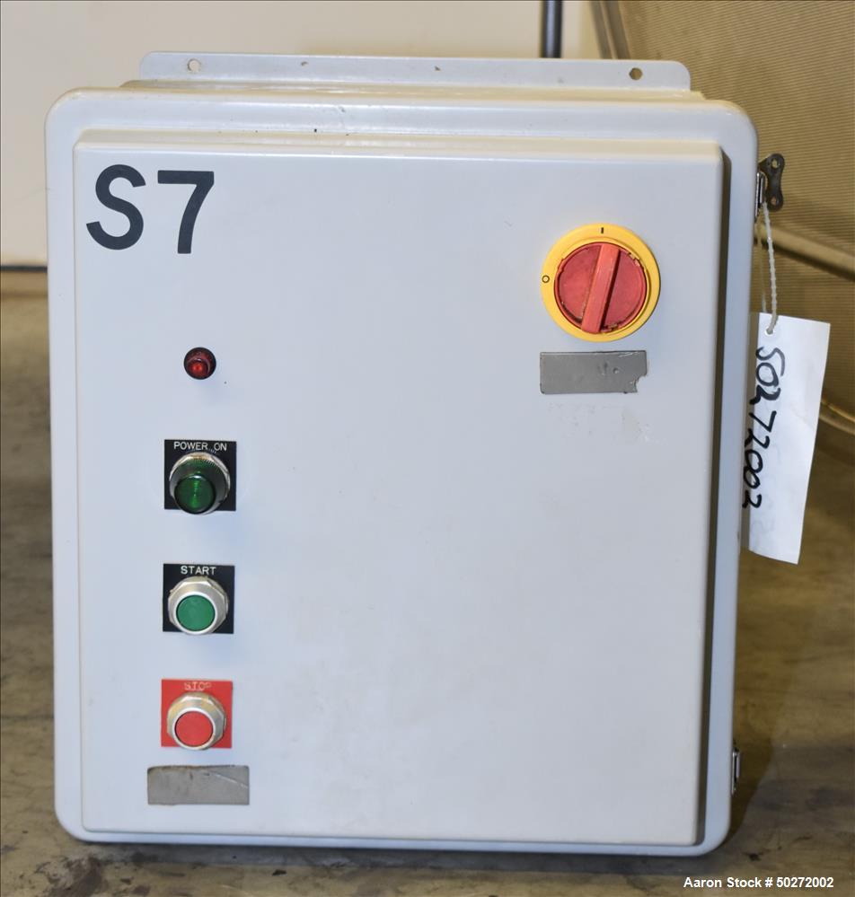 Used Microner 60" Screener, Model GS60-1HC-SS, 304 Stainless Steel.
