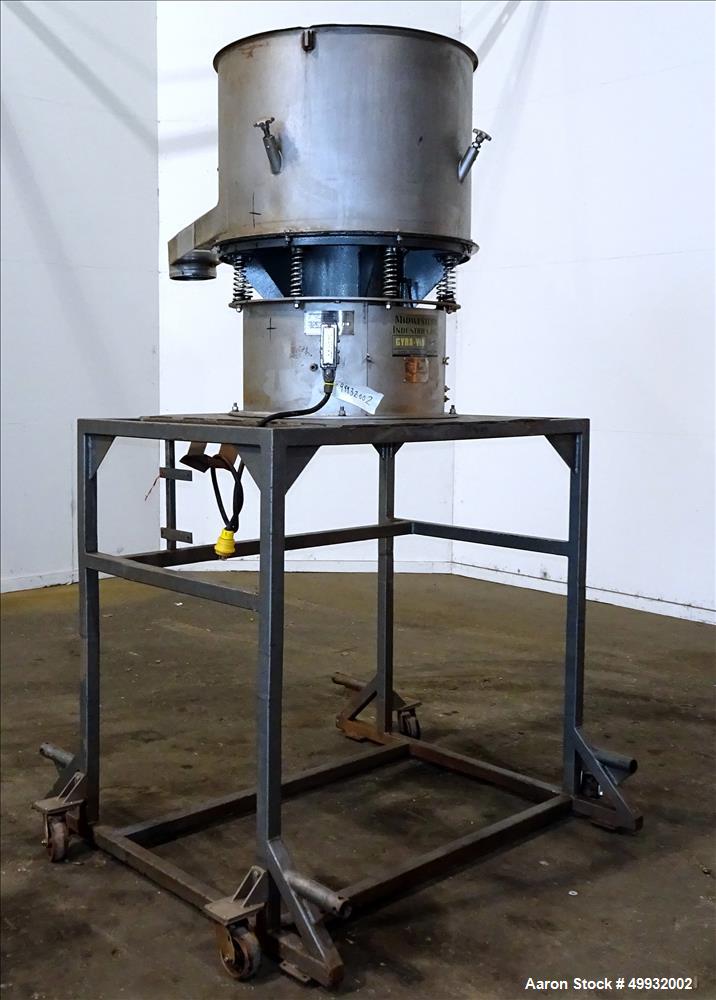 Used- Midwestern Industries Sifter/Scalper, Model MR36S24