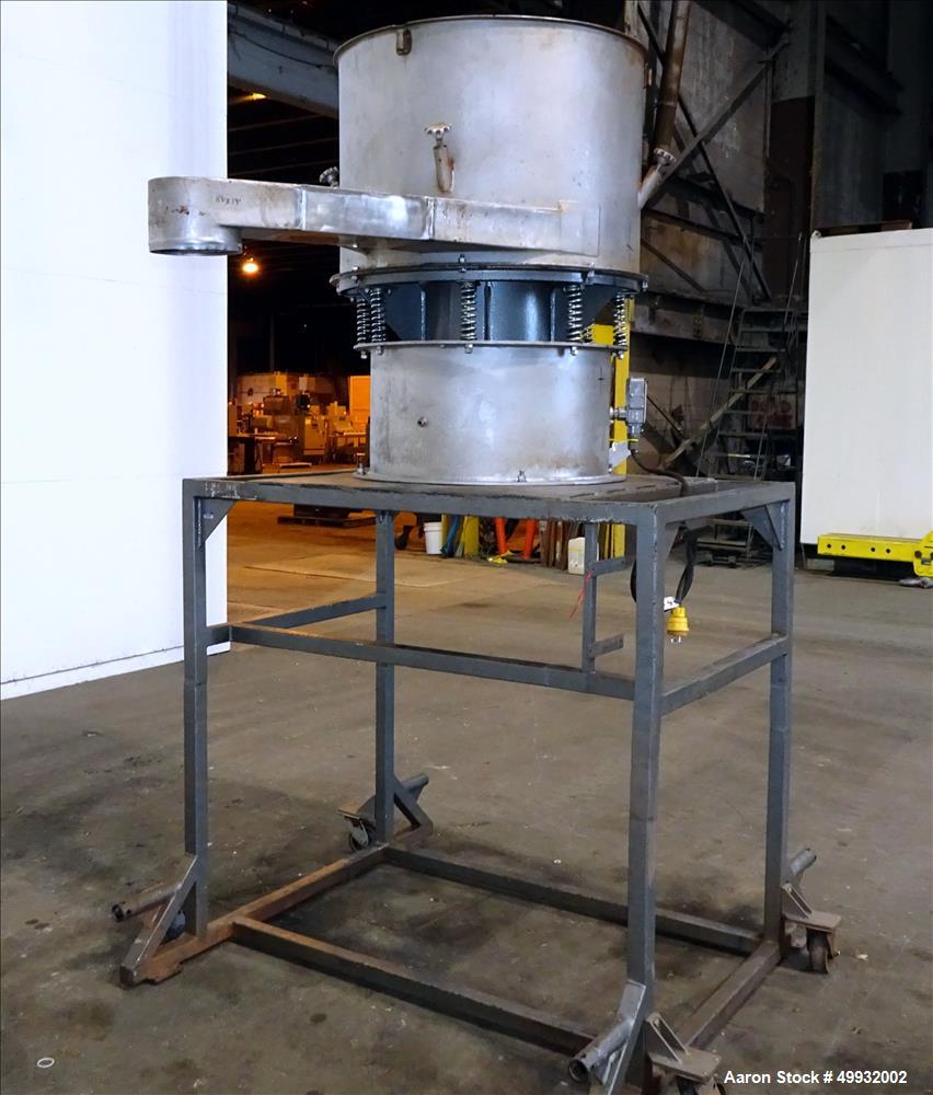 Used- Midwestern Industries Sifter/Scalper, Model MR36S24