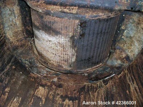 Unused- Midwestern Industries Porta-Sifter, model 55E, 304 stainless steel. 22-1/2’’ Diameter x 4’’ deep single deck with a 250m screen. No top cover, coned bottom chute with a 6’’ outlet. Driven by ...