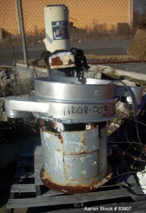 USED: Midwestern Screener, model ME24S4-4, stainless steel. 1 deck, 3/4 hp motor.
