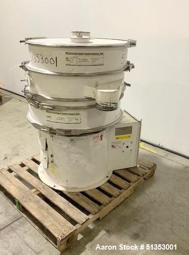 Used Midwestern Industries Series ME Gyra-Vib Separator