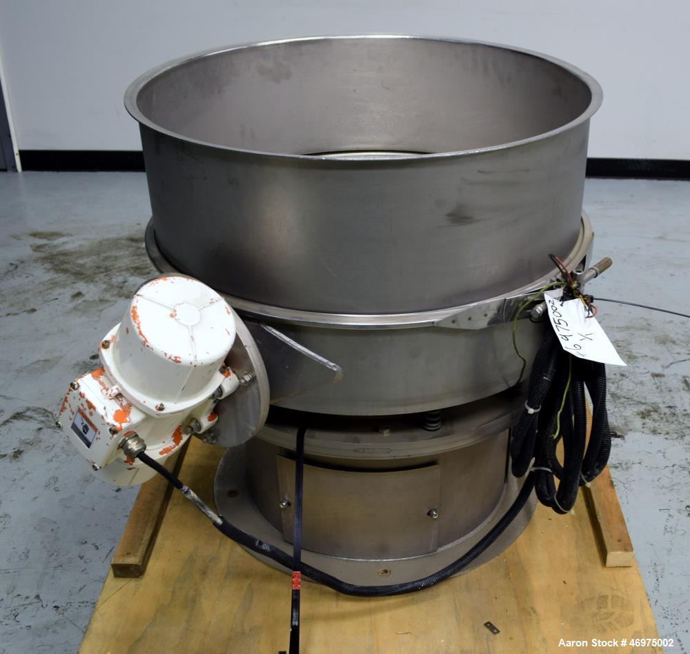 Used Midwestern Industries Sifter/Scalper, Model MLP30S6-10, 304 Stainless Stee