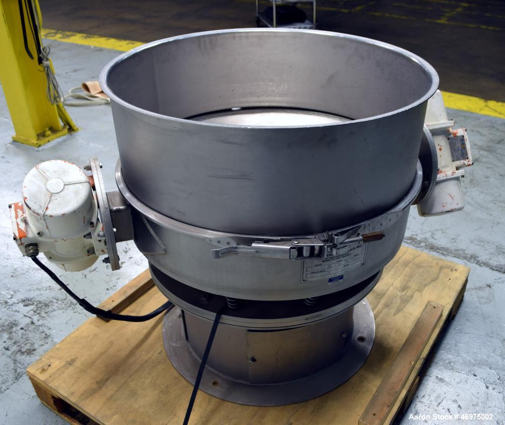 Used- Midwestern Industries Sifter/Scalper, Model MLP30S6-10, 304 Stainless Stee