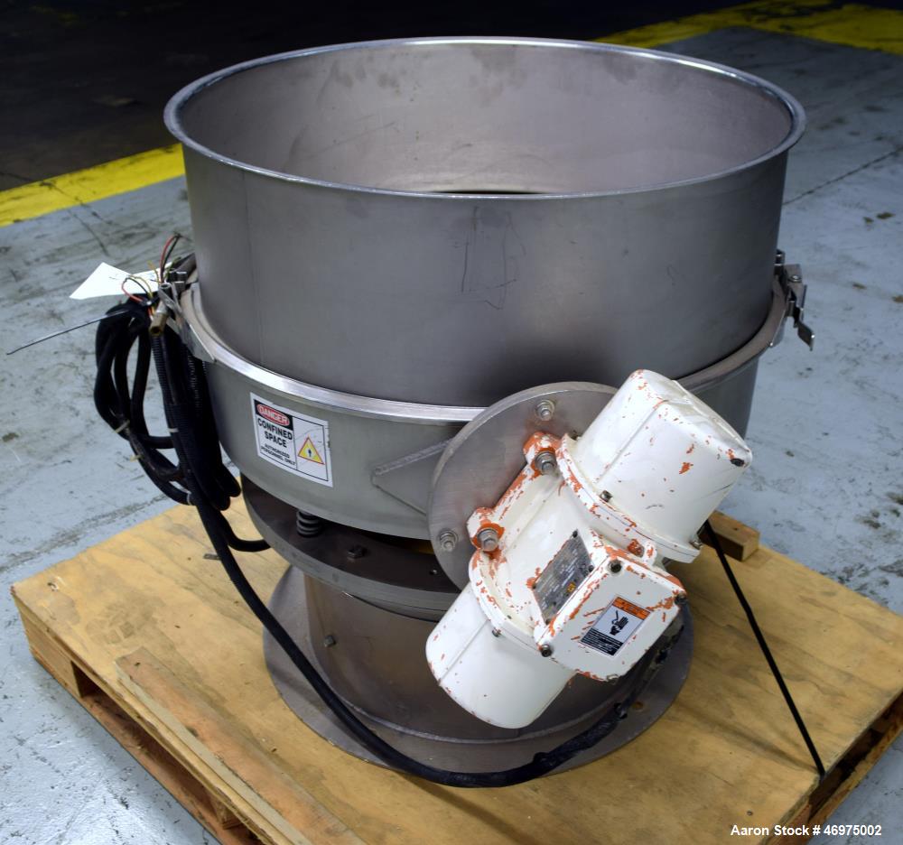 Used Midwestern Industries Sifter/Scalper, Model MLP30S6-10, 304 Stainless Stee