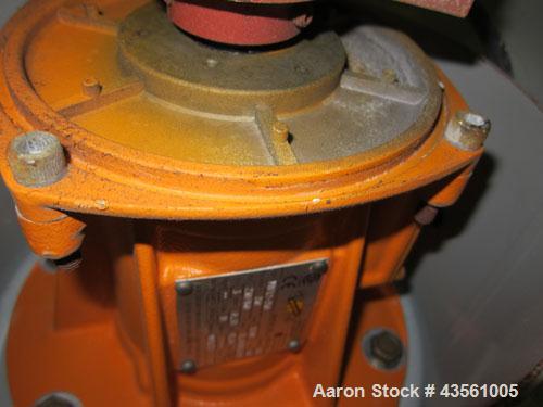 Used Midwestern Industries Screener, Model MR24C4-4, Carbon Steel. 24” Diameter single deck, 2 separation. 321 Stainless steel top cover. Driven by a 0.36hp, 3/60/230/460 volt, 1200 rpm motor. Mounte...