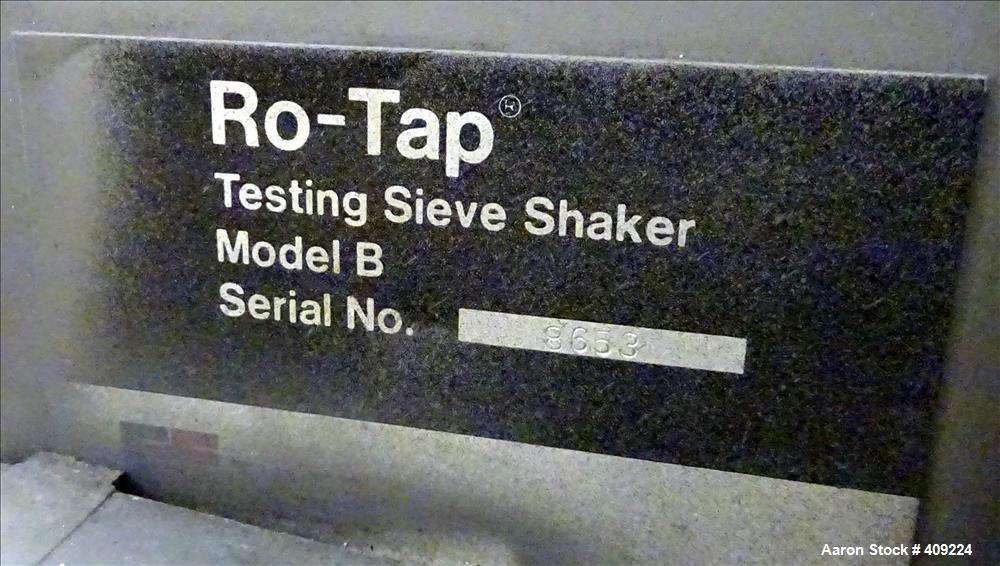 Used Ro-Tap Sieve Shaker, Model B