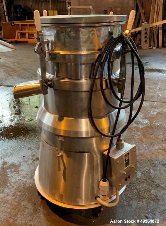 Used Russel Finex Stainless Steel Sifter, Model 16300.