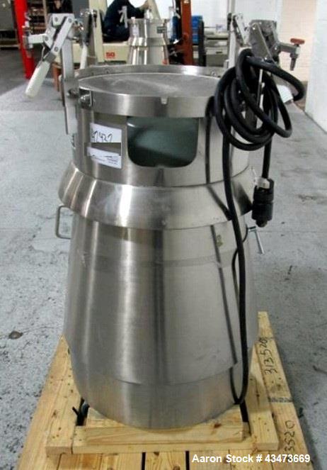 Used Russel Sieve, Model 17300. Stainless steel construction, approximately 22" diameter screen on stainless steel base, serial# A3753, built 2001.