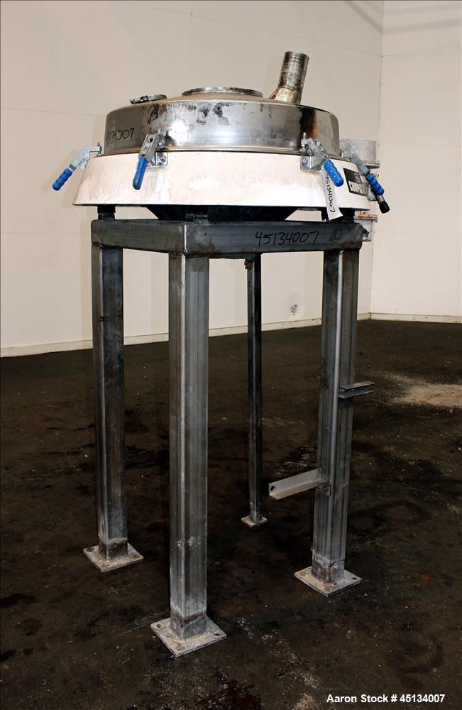 Used-Russell Finex Scalper Compact Sieve, Type CD18-3190