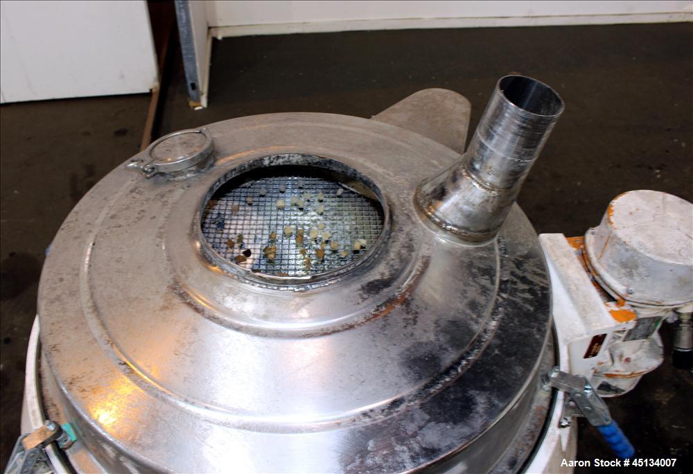 Used-Russell Finex Scalper Compact Sieve, Type CD18-3190