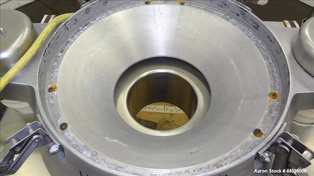 Used Stainless Steel Russell Finex Airswept Sieve, Model AS140