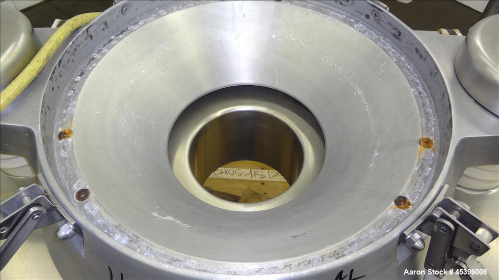 Used Stainless Steel Russell Finex Airswept Sieve, Model AS140