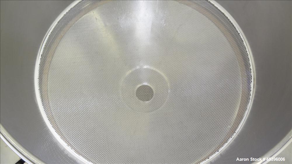 Used Stainless Steel Russell Finex Airswept Sieve, Model AS140