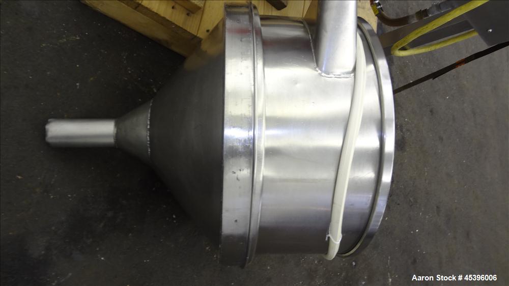 Used Stainless Steel Russell Finex Airswept Sieve, Model AS140