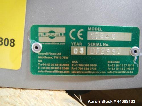 Used Russel Sieve, 30" model CD18-130