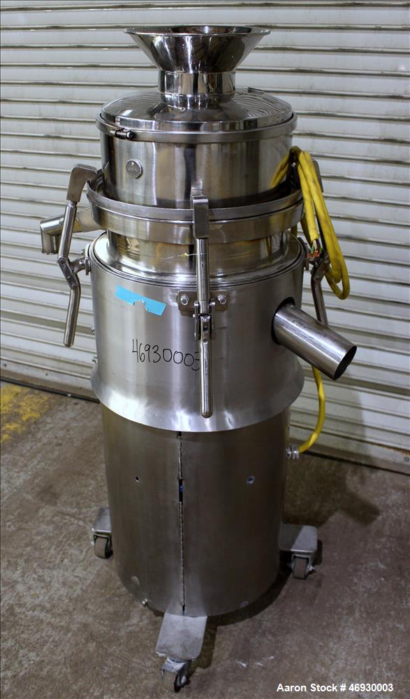 Used Sieve, 316 Stainless Steel.