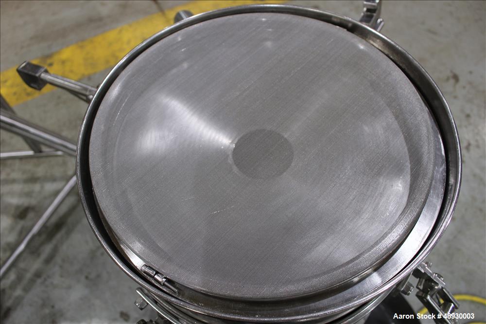Used Sieve, 316 Stainless Steel.