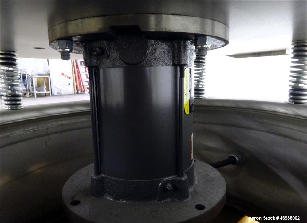 Used Simco Screener, Model SAA40HA13, 316 Stainless Steel.