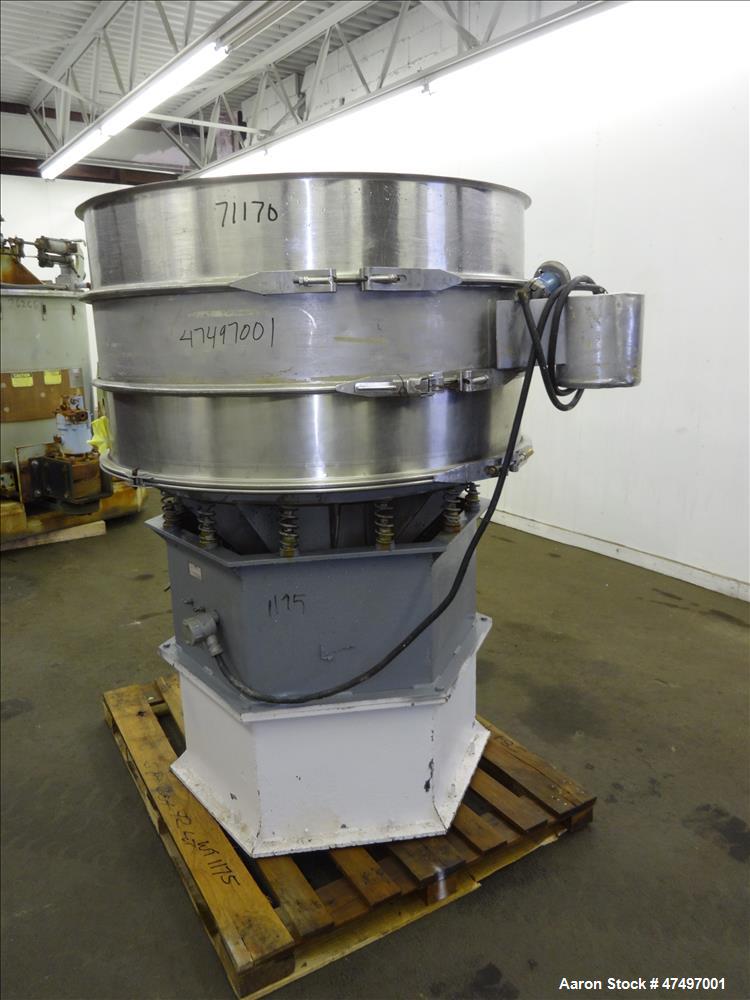 Used- Southwestern Wire Cloth Screener, 304 Stainless Steel.