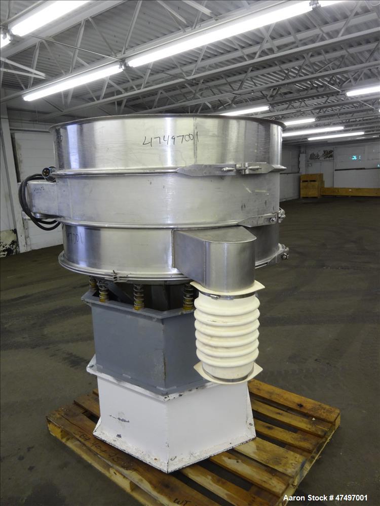 Used Southwestern Wire Cloth Screener, 304 Stainless Steel.