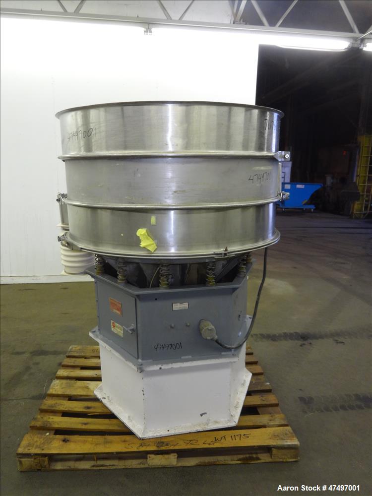 Used Southwestern Wire Cloth Screener, 304 Stainless Steel.