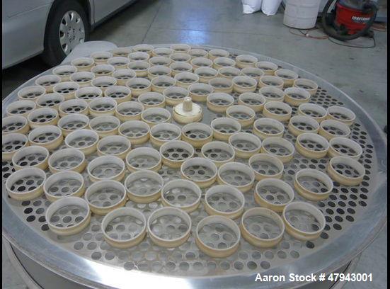 Used Macon (Sweco)3 Tier Sifter/Separator. 48" Screen. Motion generator hp 2.5, PH 3, frame 132S, duty S1, volts 480, H2 60, amps 3.2, rpm 1145. Includes 5 screens: (2) 165, (2) 230, (1) 400, (2) set...