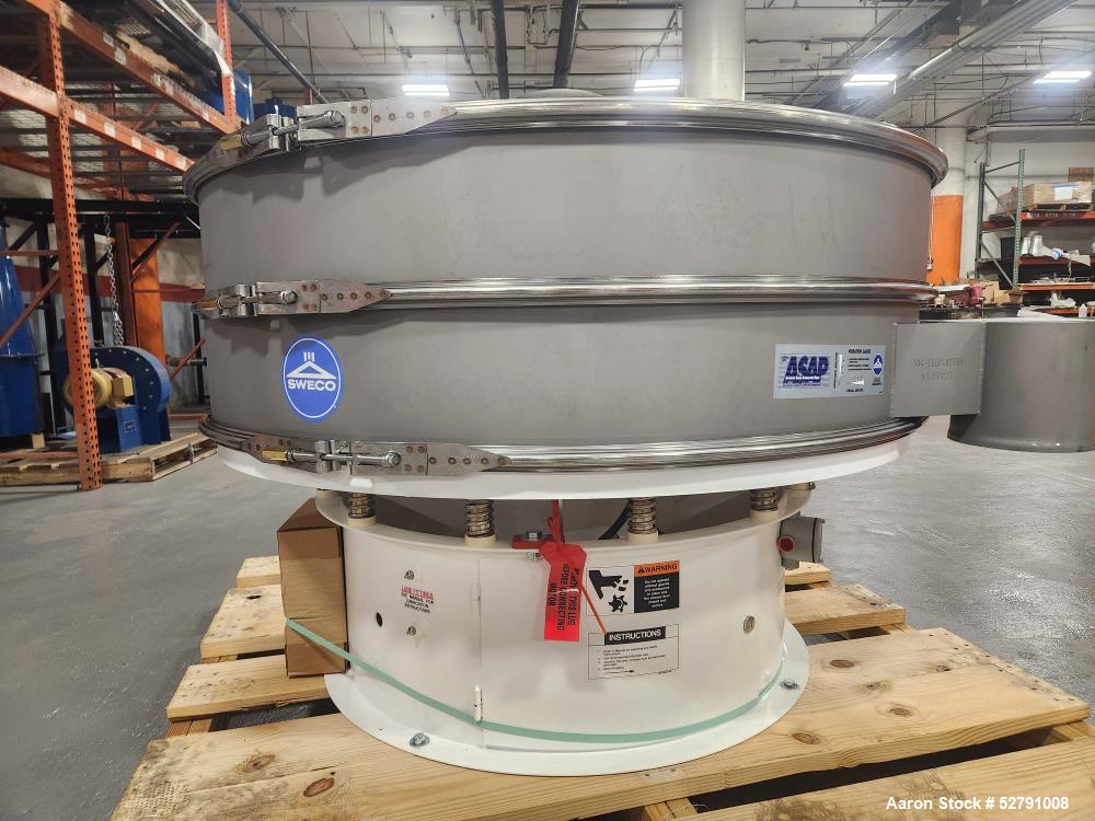 Unused SWECO Vibro energy 60 Single Deck Model CL60S88 Screener Ne Unused SWECO Vibro energy 60 Single Deck Model CL60S88 Screener Ne
