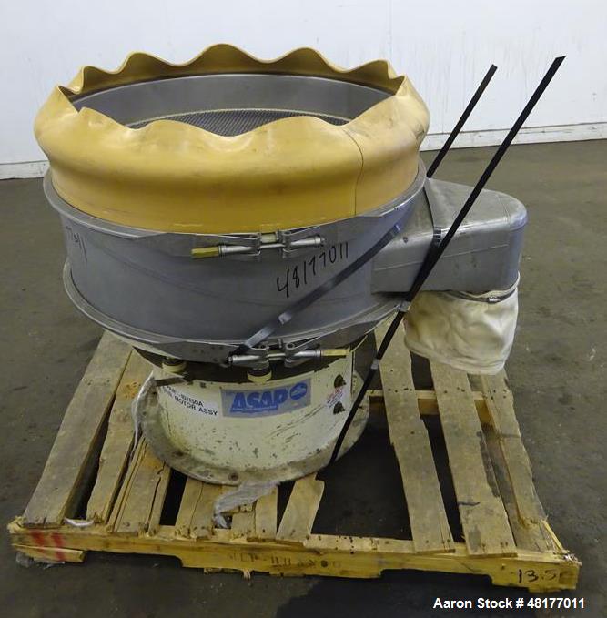 Used Sweco Screener, Model ES30S84, 304 Stainless Steel.