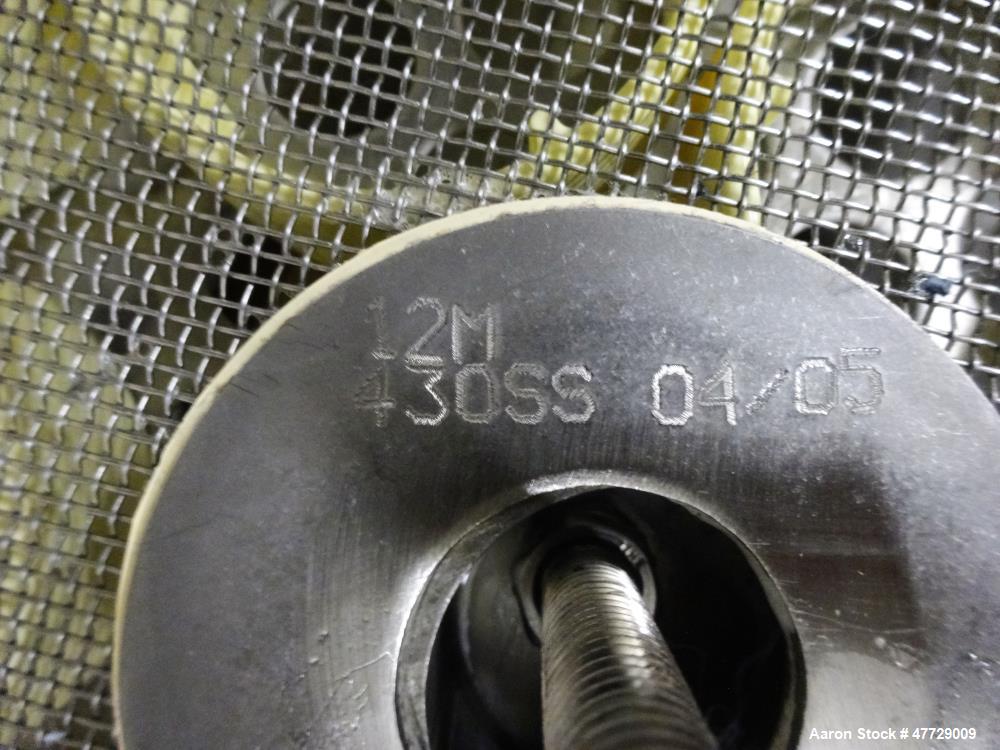 Used Sweco Low Profile Screener, Model LP30S64UE, 304 Stainless Steel.