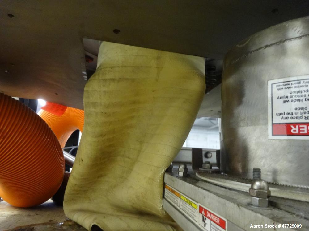 Used Sweco Low Profile Screener, Model LP30S64UE, 304 Stainless Steel.