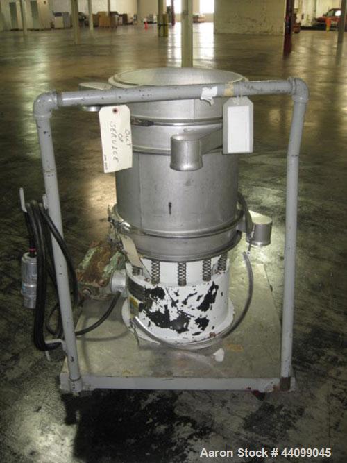 Used Sweco Screener, Model LS18, Stainless Steel. Three deck. 0.25hp, 3/220 volt motor. Serial#LS18-967-7.