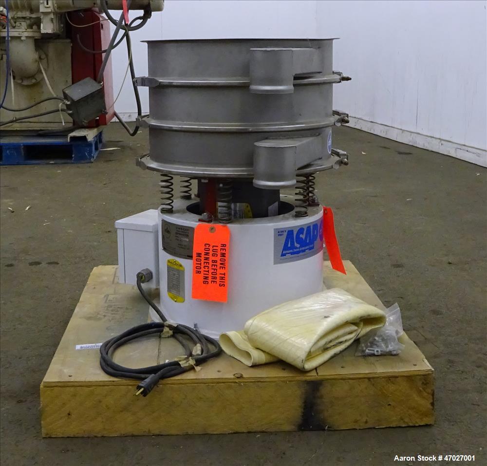 Used Sweco Screener, Model LS18S333, 304 Stainless Steel