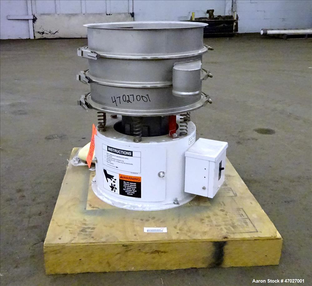 Used Sweco Screener, Model LS18S333, 304 Stainless Steel