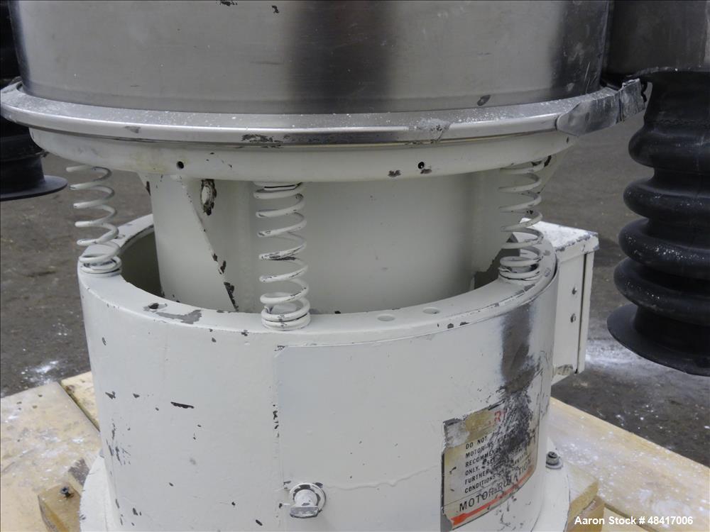 Used Sweco Screener, Model LS18S333, 304 Stainless Steel.