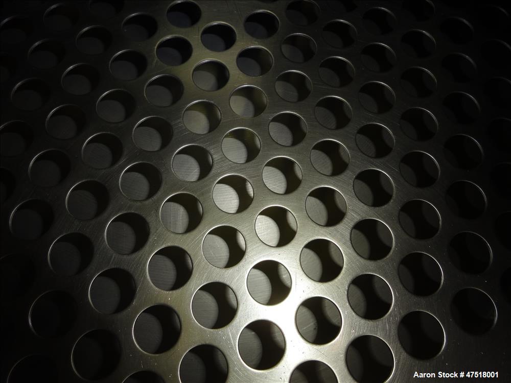 Used Sweco Screener Sieve, Model LS24S44, 304 stainless steel, 24" diameter,