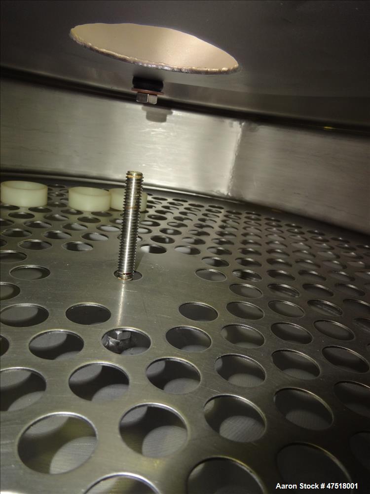 Used Sweco Screener Sieve, Model LS24S44, 304 stainless steel, 24" diameter,