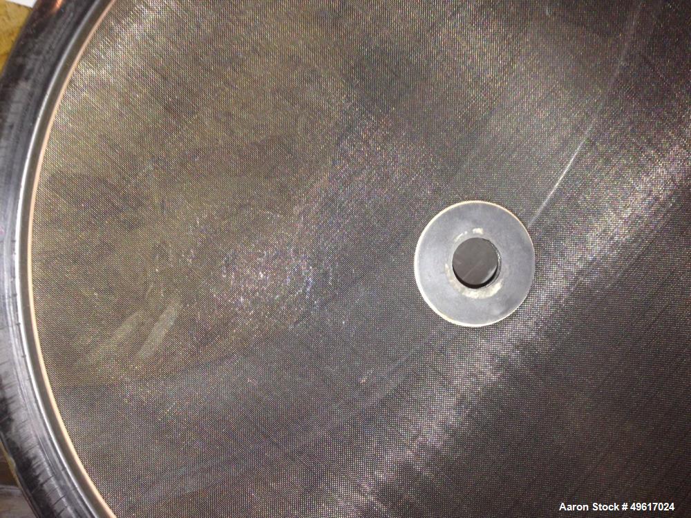 Used Sweco Screener, Model LS4S44, 304 Stainless Steel, 24" Diameter