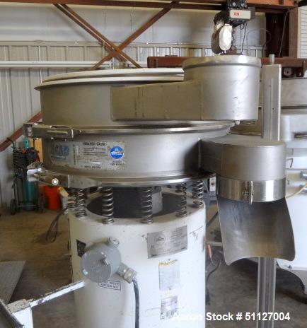 Used Sweco 24" Screener, Model LS24S44, Stainless Steel.
